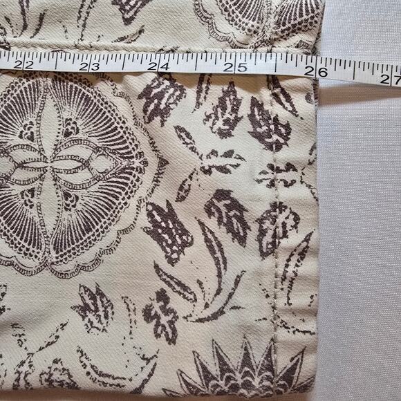Free People Ivory Medallion Skinny Jeans - Picture 4 of 8